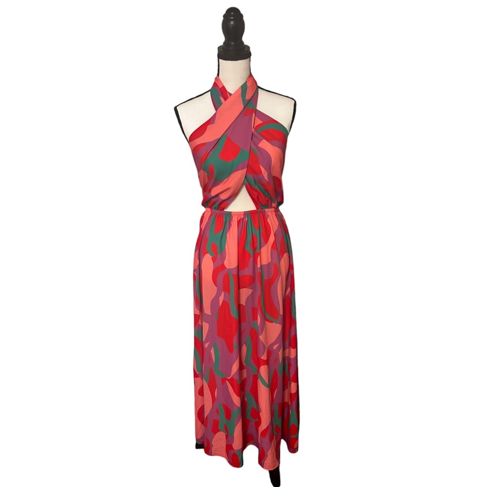 Fab’rik multi-colored maxi summer dress